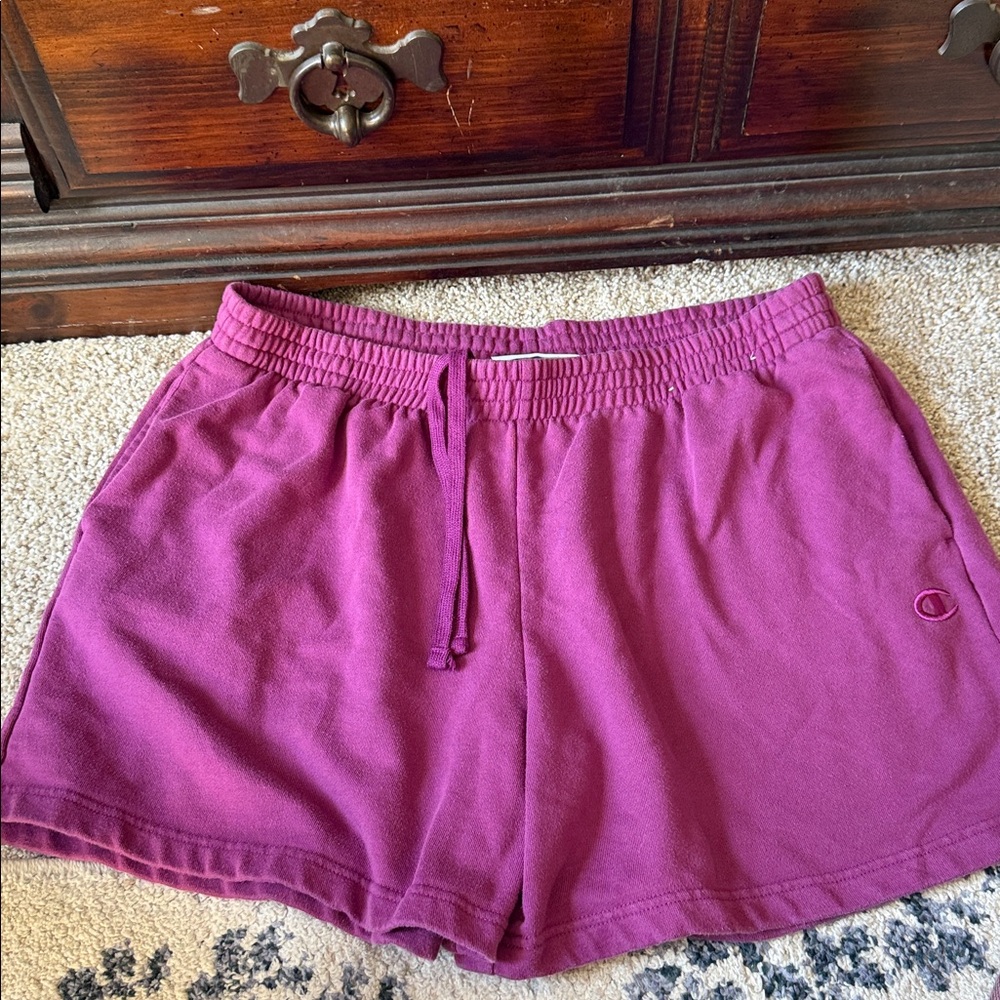 Champion Purple Sweat Shorts